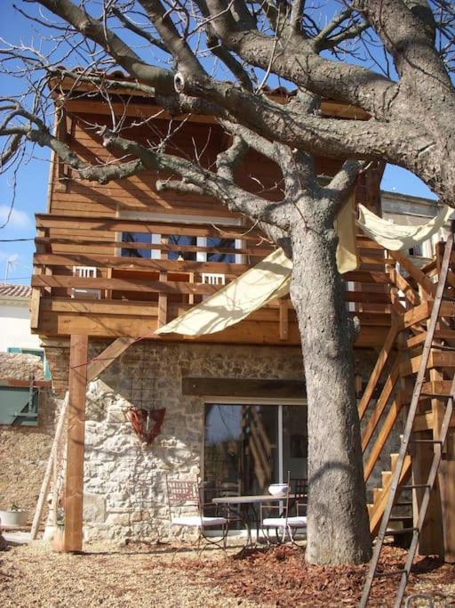 Un Havre De Paix Villa Aigues-Vives  Bagian luar foto